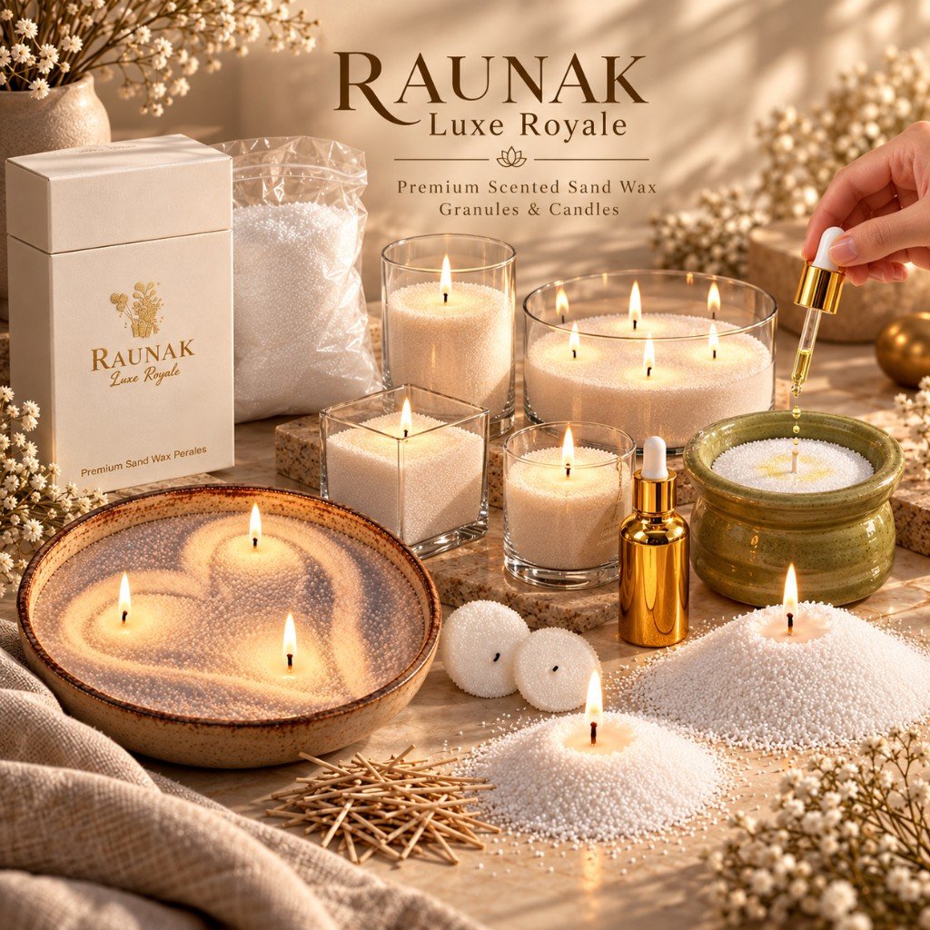 Sand Wax Candles