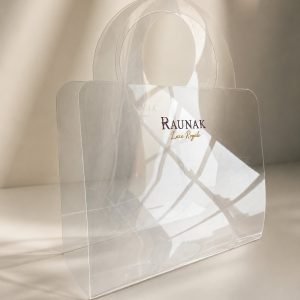 Signature Clear Acrylic Gift Bag (Empty)