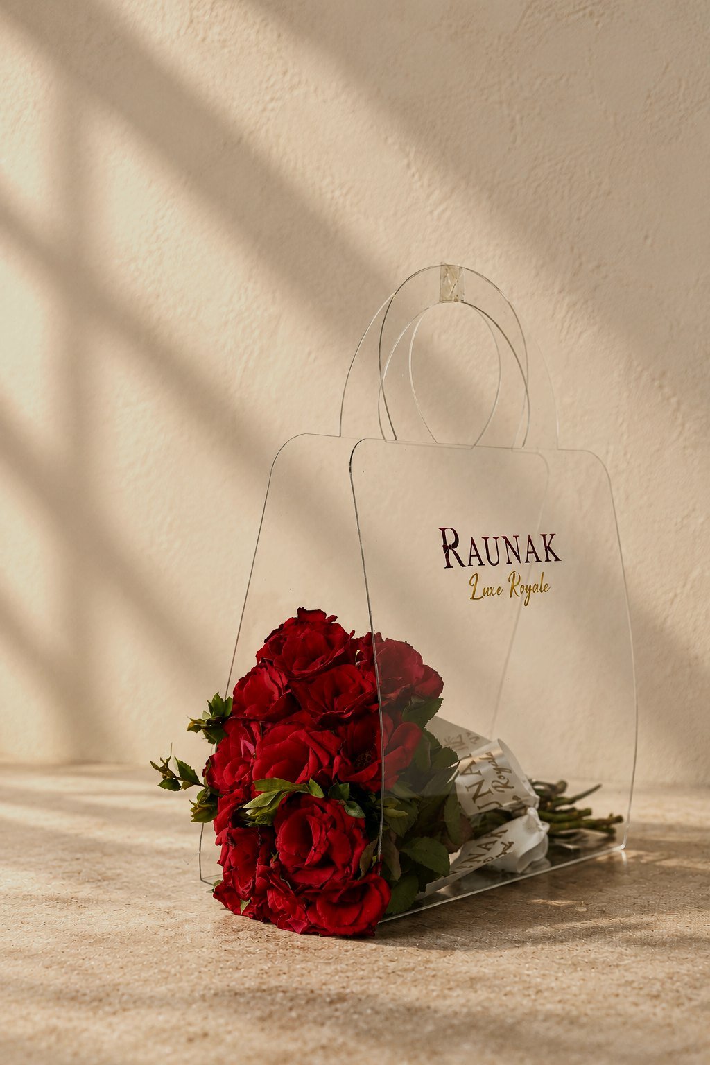 Signature Acrylic Bloom Handbag – Large · Standard · Custom Colour