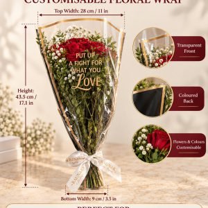 Adore Message Floral Wrap