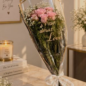 Adore Message Floral Wrap