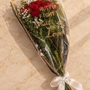 Adore Message Floral Wrap