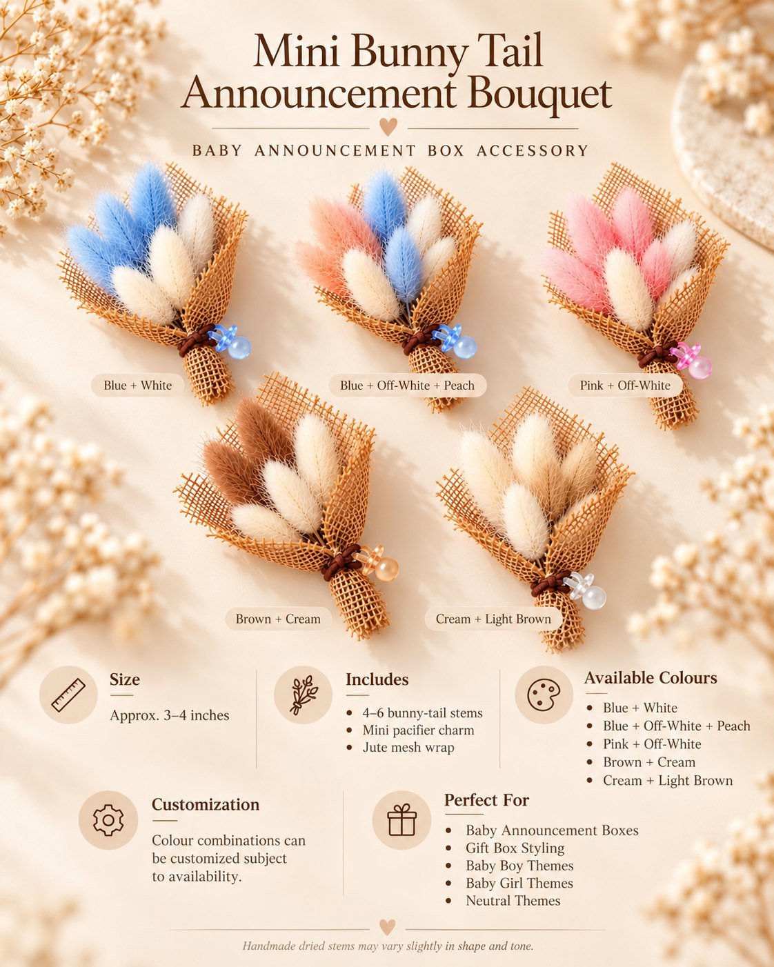Bunny Tail Mini Bouquet