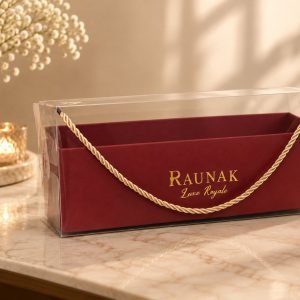 Signature Clear Carry Gift Box (Empty)