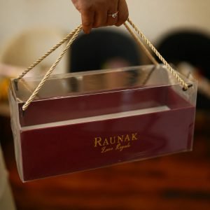 Signature Clear Carry Gift Box (Empty)