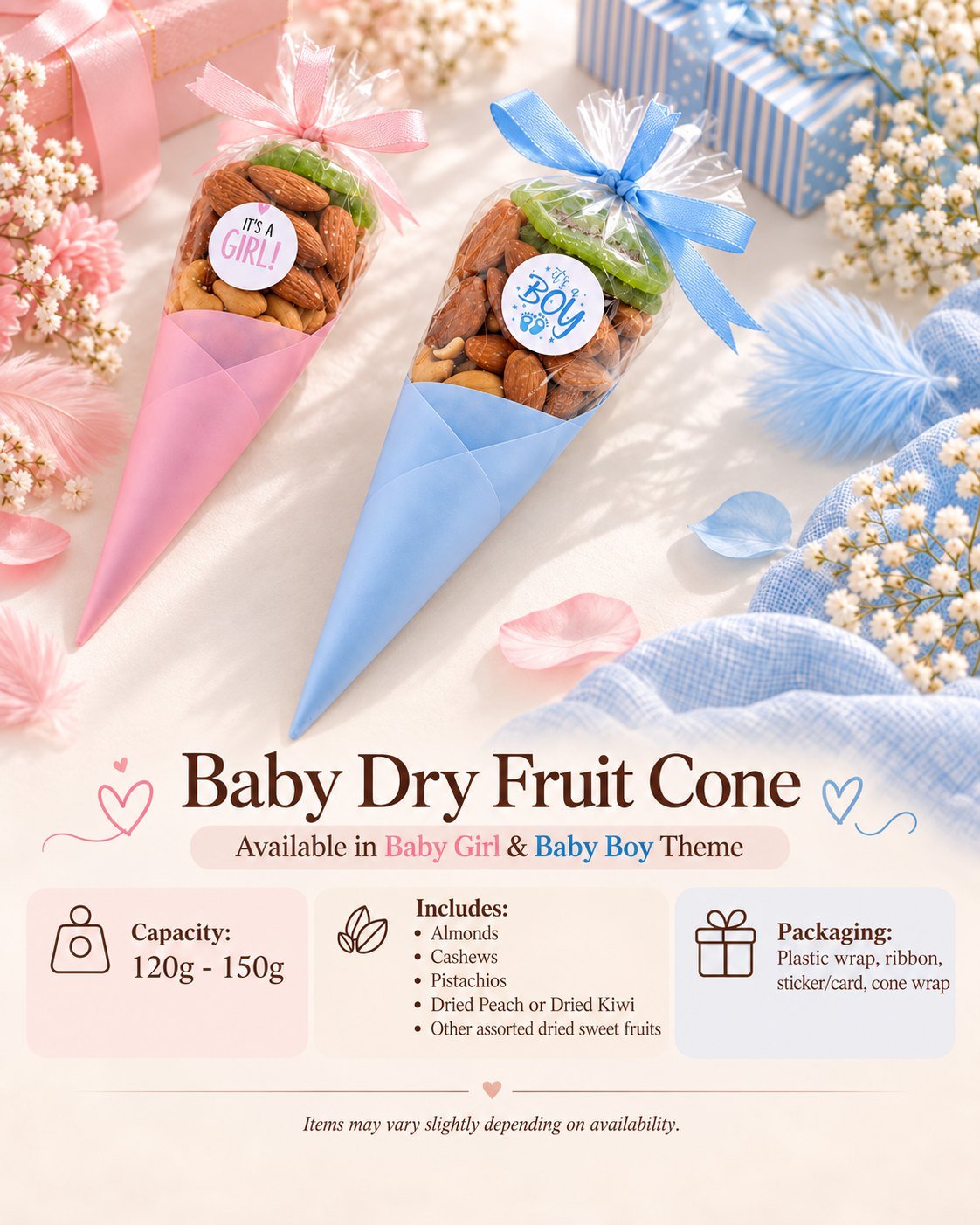 Dry Fruit Cone