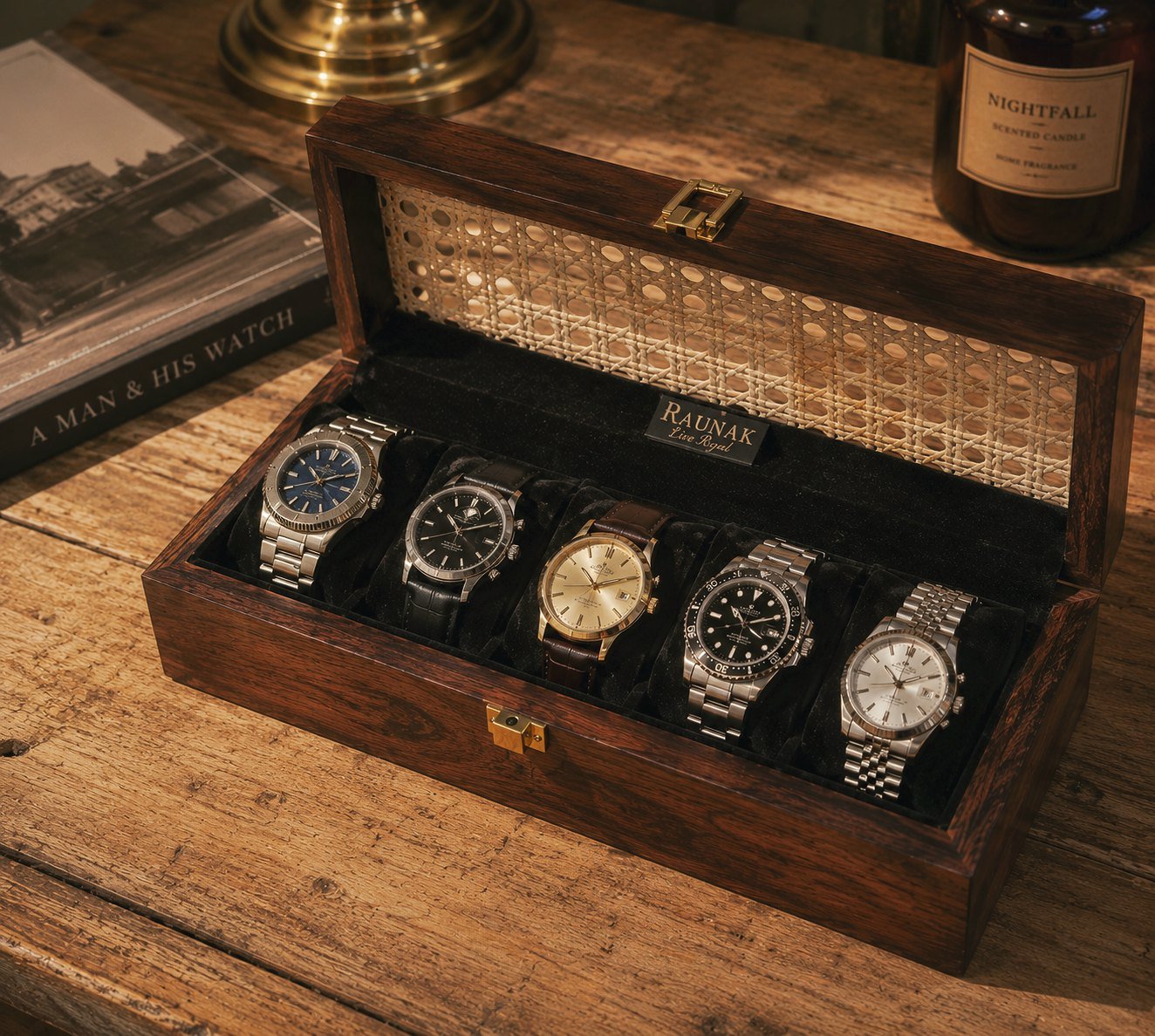 Luxe Watch Box – 5 Watches