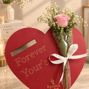 Forever Yours Floral Heart