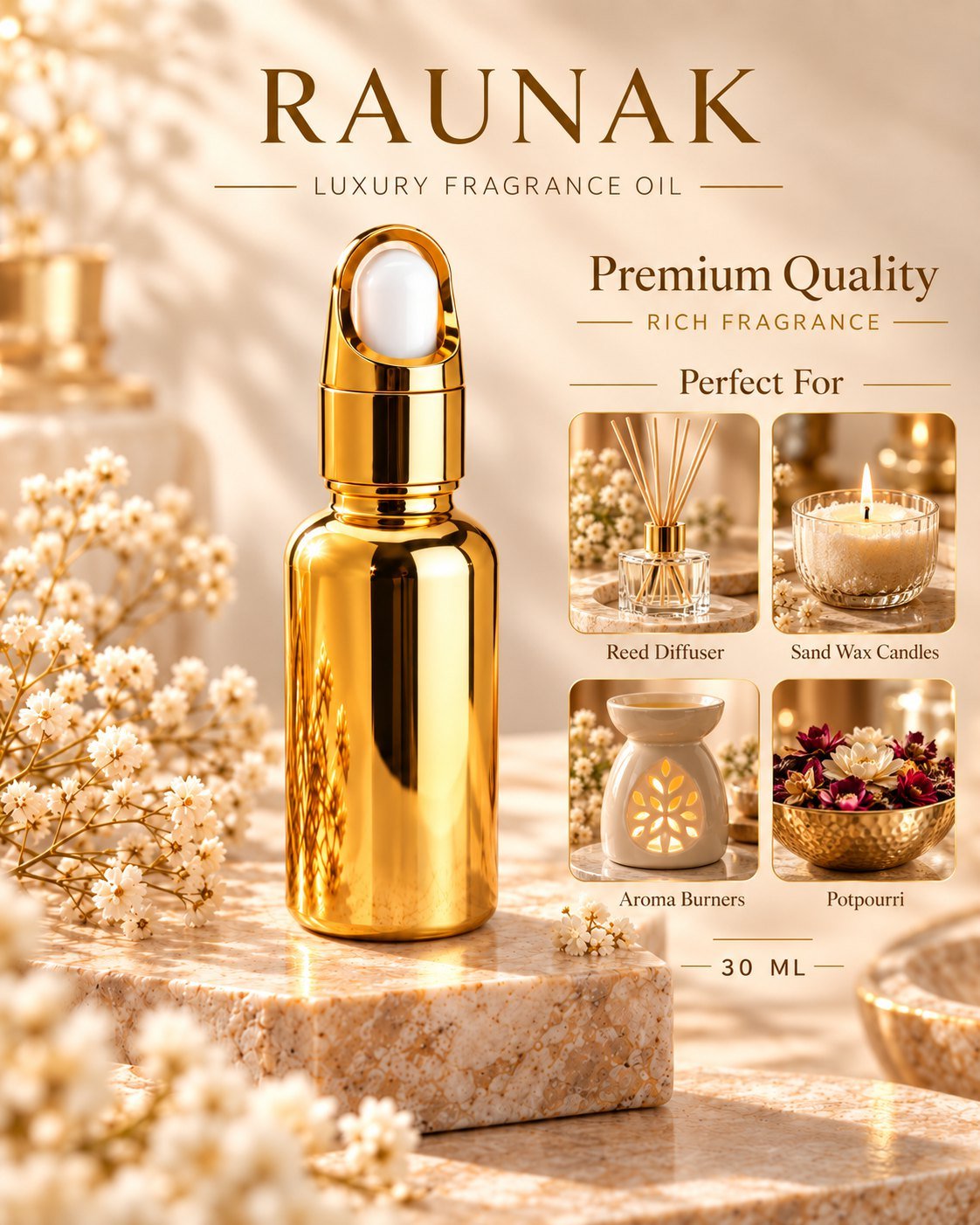 Luxury Fragrance Oil — 30ml