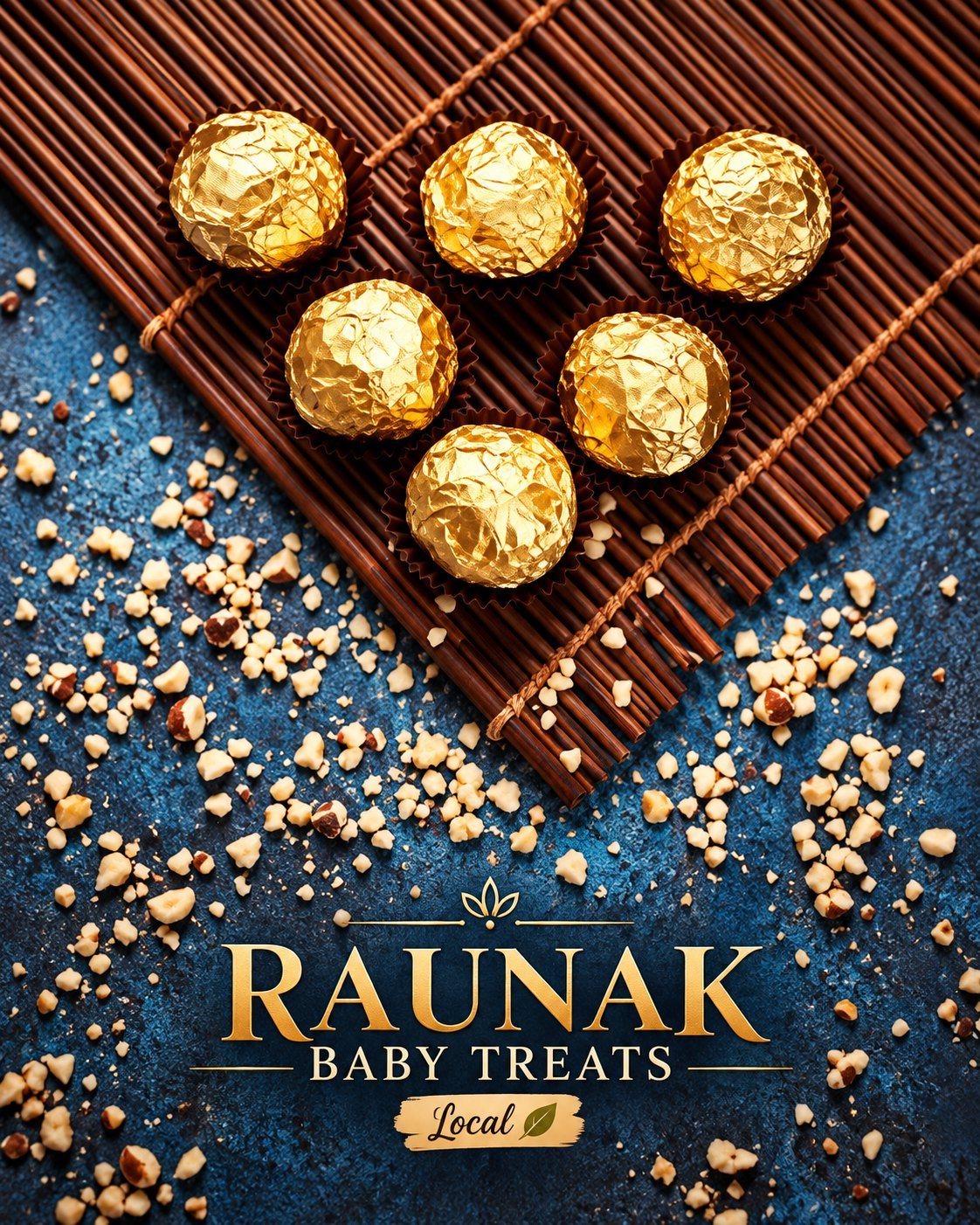 Gold Chocolate Treats