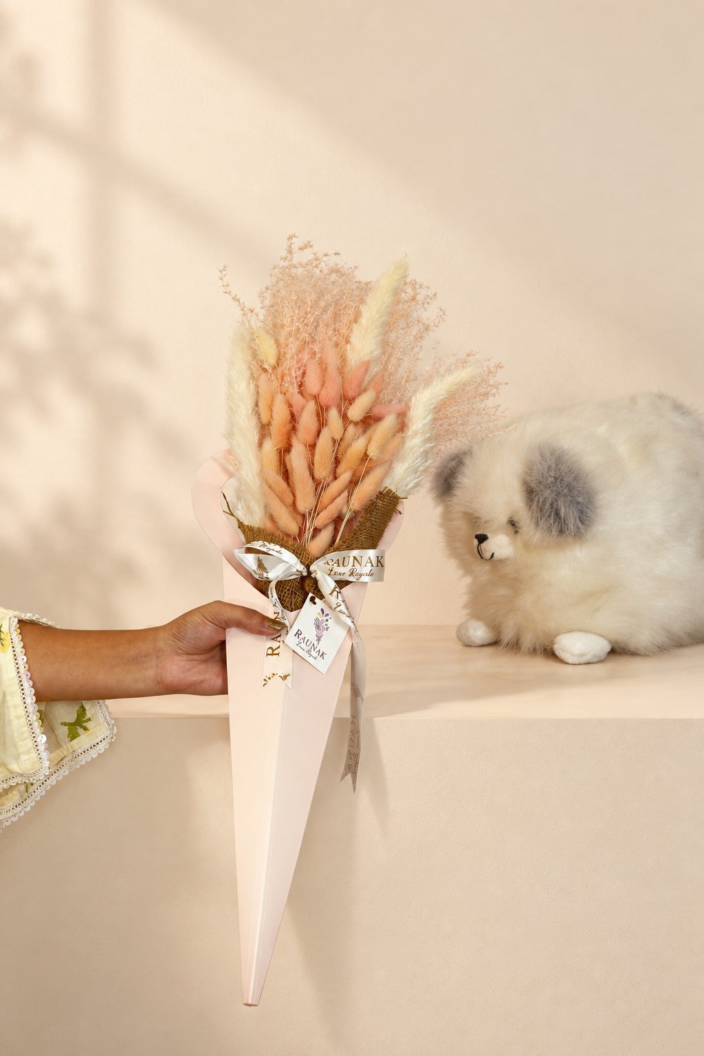 Luxe Heart Dried Bouquet