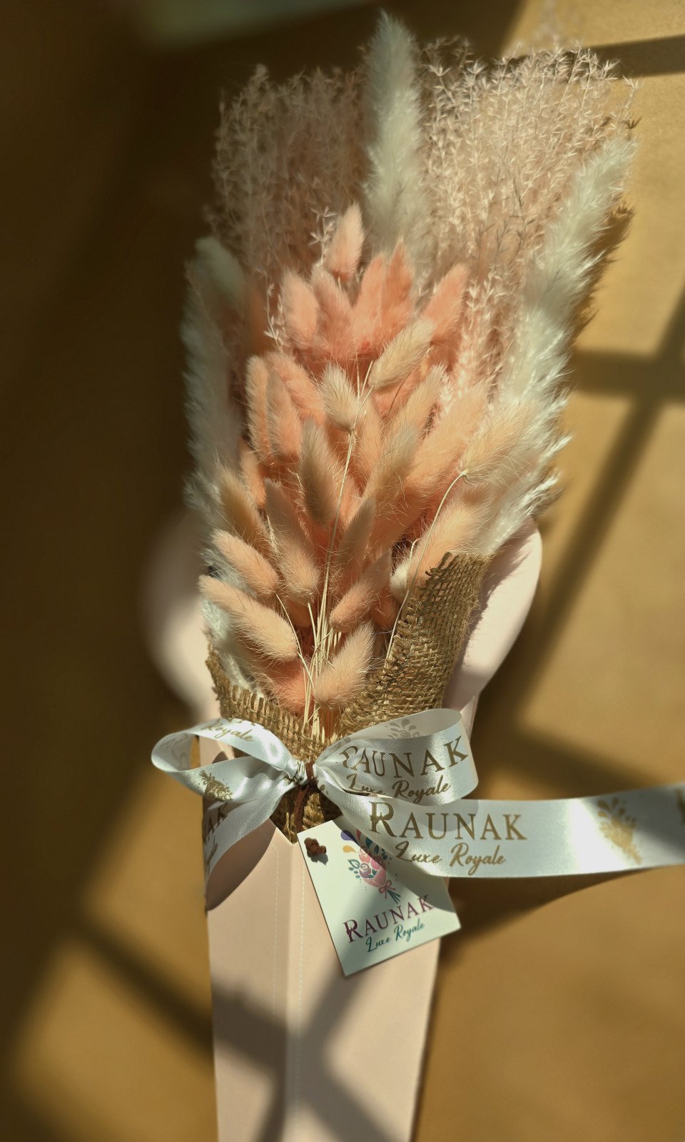 Luxe Heart Dried Bouquet
