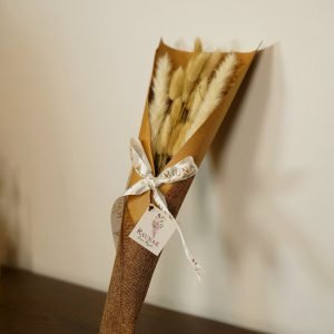 Natural Ivory Dried Bouquet