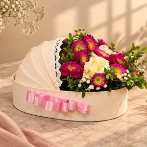 Signature Little Blessings Floral Basket