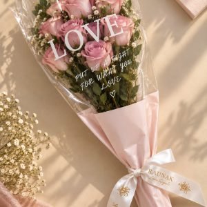 Love Floral Gift Wrap