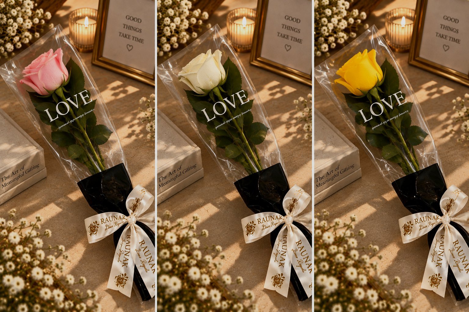 Love Single Rose Bouquet