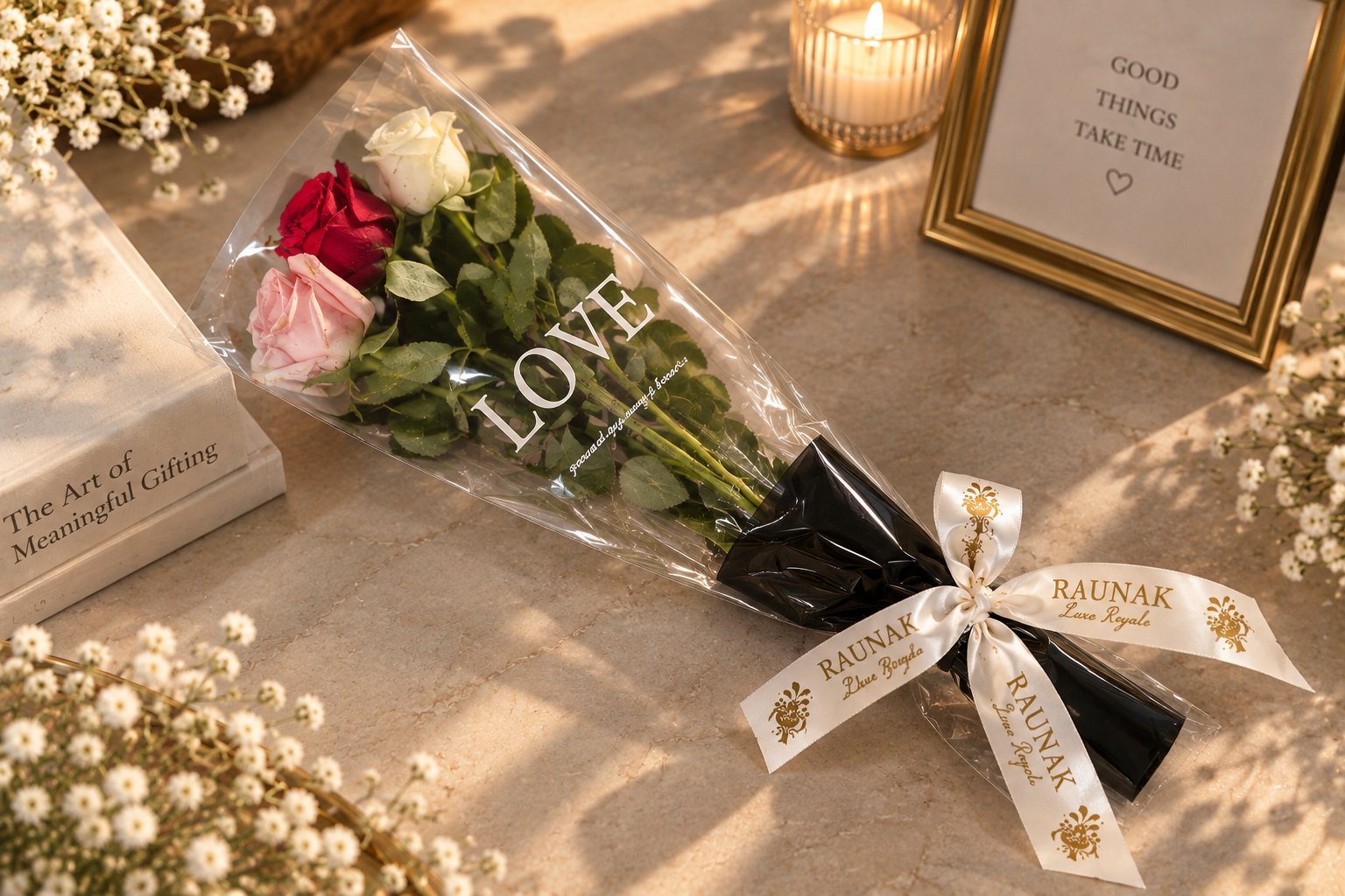 Love Single Rose Bouquet
