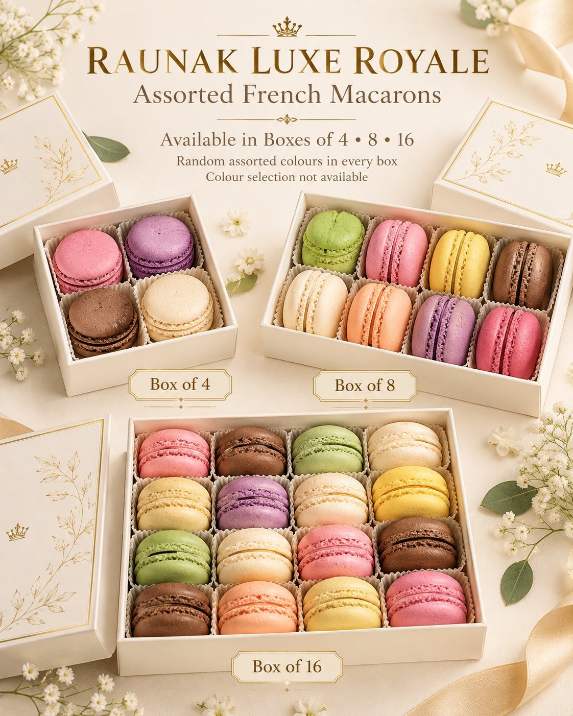 Assorted French Macarons