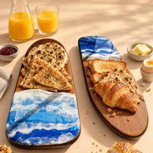 Ocean Resin Serving Platter