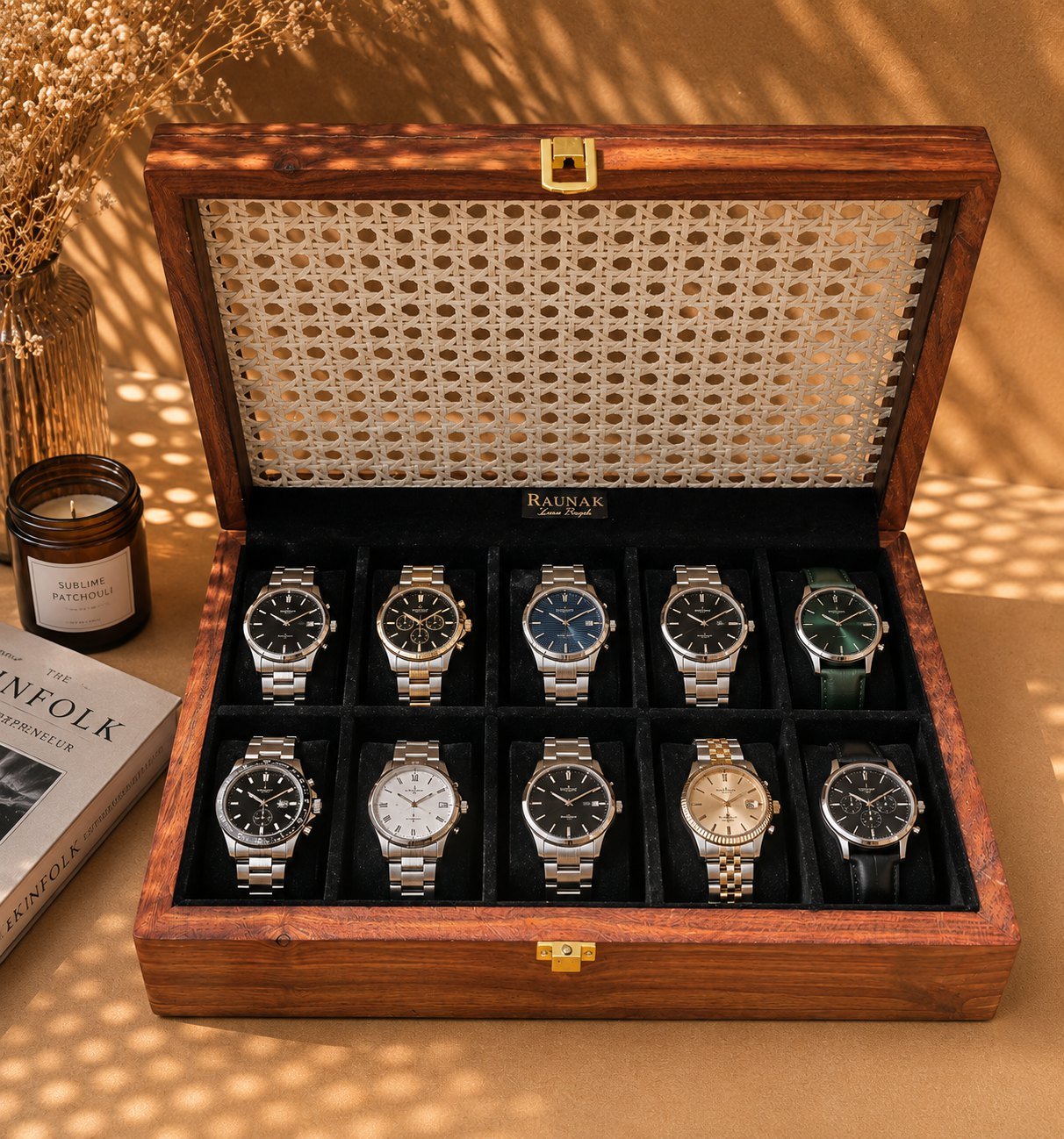 Luxe Watch Box – 10 Watches